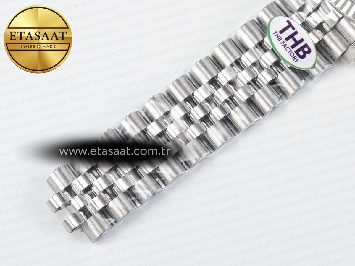 Rolex DateJust 278274   904L Steel RG Roman Diamonds Dial on Jubilee Cal.2236 - Görsel 25
