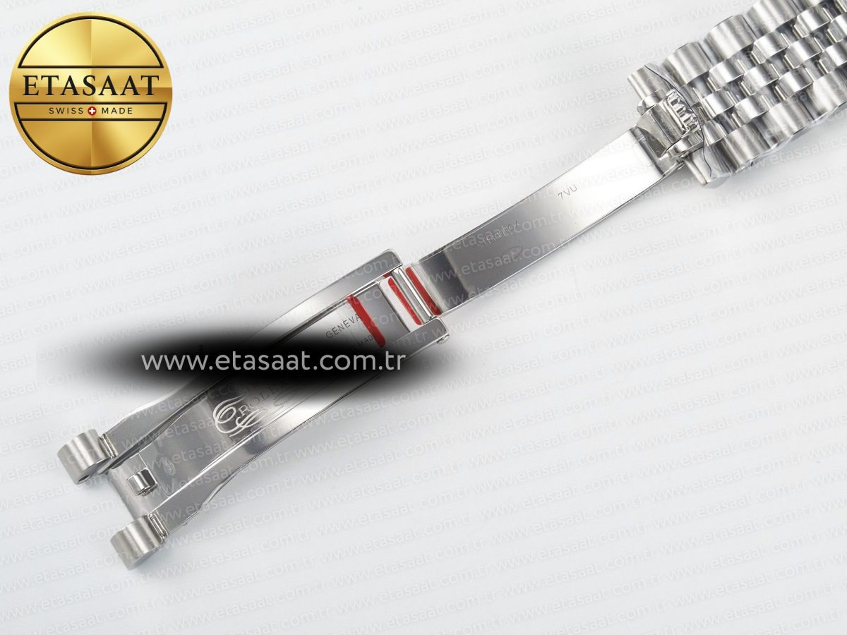 Rolex DateJust 278274   904L Steel RG Roman Diamonds Dial on Jubilee Cal.2236 - Görsel 29