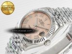 Rolex DateJust 278274   904L Steel RG Roman Diamonds Dial on Jubilee Cal.2236 - Görsel 6