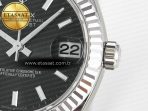 Rolex DateJust 278274 904L Steel Black Dial Stick Marker on SS  Cal.2236 - Görsel 11