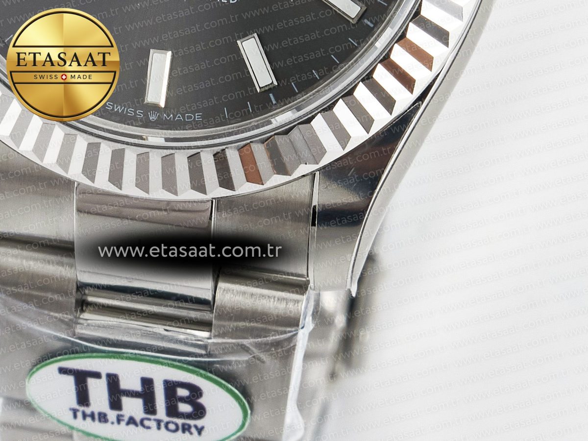 Rolex DateJust 278274 904L Steel Black Dial Stick Marker on SS  Cal.2236 - Görsel 13