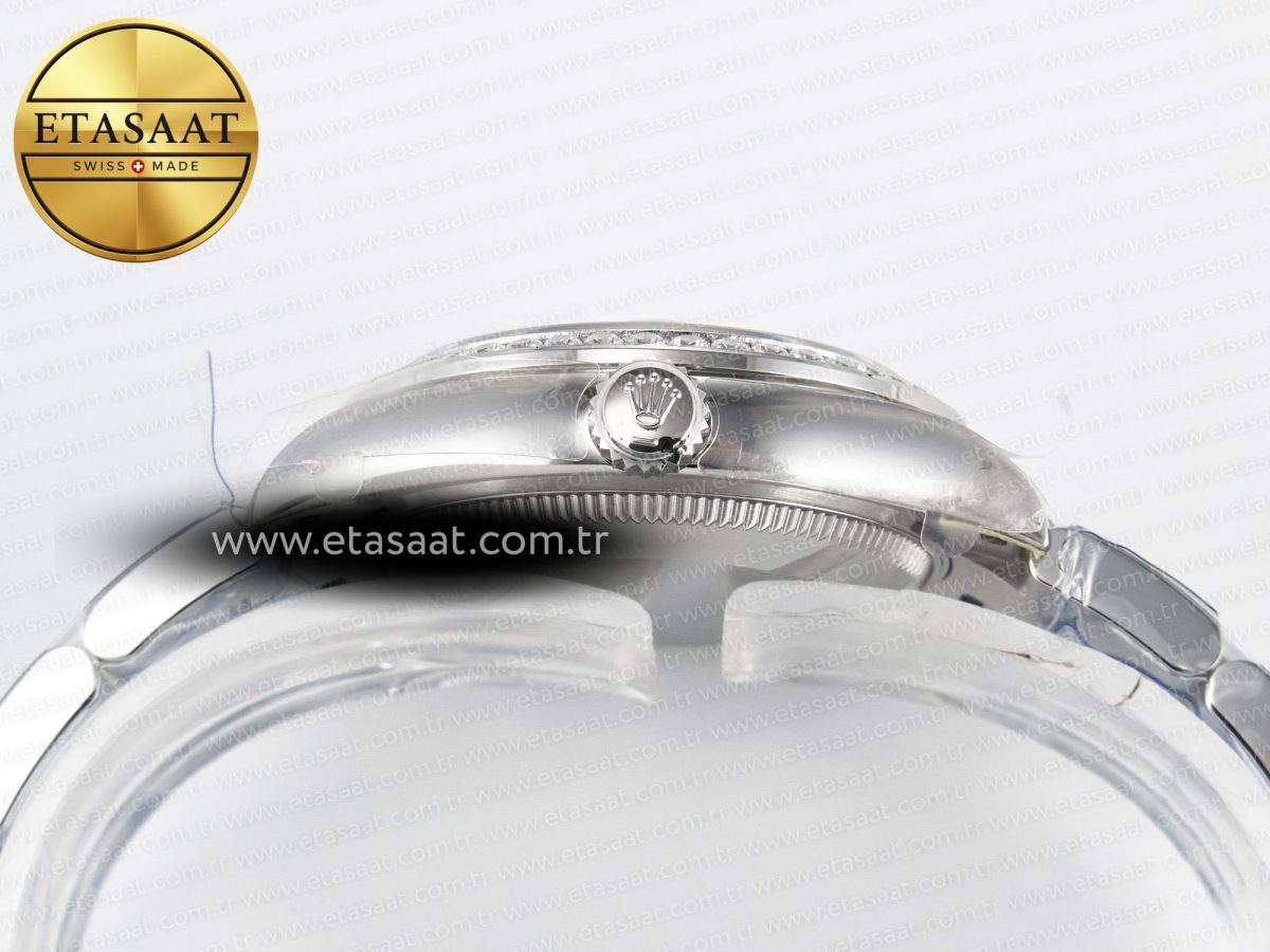 Rolex DateJust 278274 904L Steel Black Dial Stick Marker on SS  Cal.2236 - Görsel 15