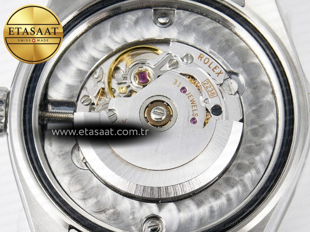 Rolex DateJust 278274 904L Steel Black Dial Stick Marker on SS  Cal.2236 - Görsel 20