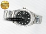 Rolex DateJust 278274 904L Steel Black Dial Stick Marker on SS  Cal.2236 - Görsel 9