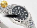 Rolex DateJust 278274 904L Steel Black Diamonds Dial on SS Cal.2236 - Görsel 7