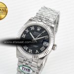 Rolex DateJust 278274 904L Steel Black Roman Dial on SS Cal.2236