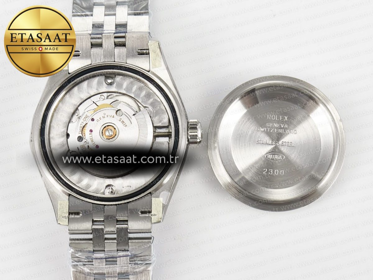 Rolex DateJust 278274 904L Steel Black Roman Dial on SS Cal.2236 - Görsel 18