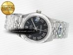 Rolex DateJust 278274 904L Steel Black Roman Dial on SS Cal.2236 - Görsel 9