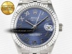 Rolex DateJust 278274 904L Steel Blue Roman Dial on SS Cal.2236 - Görsel 4