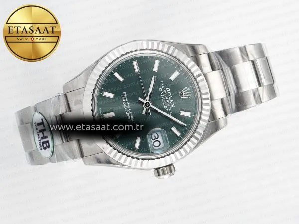 Rolex Datejust 31 278274 THBF Eta Saat - Görsel 7 - 1:1 Süper Klon Saat