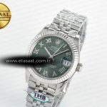 Rolex DateJust 278274  904L Steel Green Roman Dial on SS Cal.2236