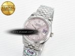 Rolex DateJust 278274 904L Steel Pink Dial Stick Marker on SS Cal.2236