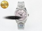 Rolex DateJust 278274 904L Steel Pink Dial Stick Marker on SS Cal.2236 - Görsel 3