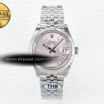 Rolex Datejust 278274 Pembe Kadran Çizgi İndeks Cal.2236 Eta Saat - Görsel 3 - 1:1 Süper Klon Saat