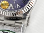 Rolex DateJust 278384RBR 904L Steel Purple Dial on SS Cal.2236 - Görsel 13