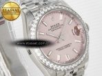 Rolex DateJust 278274 904L Steel RG Dial Stick Marker on SS Cal.2236 - Görsel 5