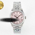 Rolex Datejust 278274 RG Pırlantalı Kadran Cal.2236 Eta Saat - Görsel 3 - 1:1 Süper Klon Saat