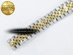Rolex DateJust 31 278383 ARF 1:1 Best Edition 904L Steel Green Diamonds Dial on SS/YG Jubilee Bracelet ETA 2688 - Görsel 25