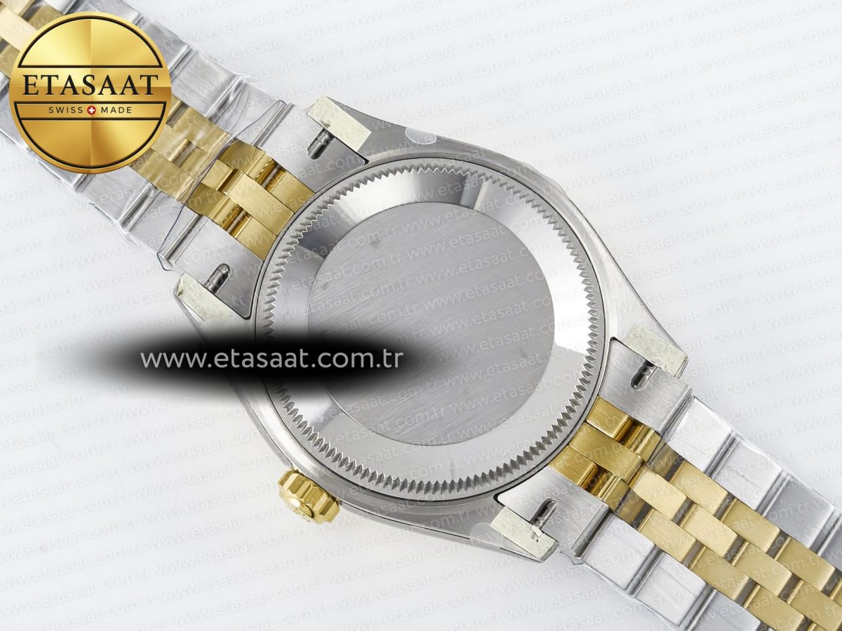 Rolex DateJust 278271 904L Steel Brown Diamonds Dial Diamonds Bezel on SS/YG Cal.2236 - Görsel 17
