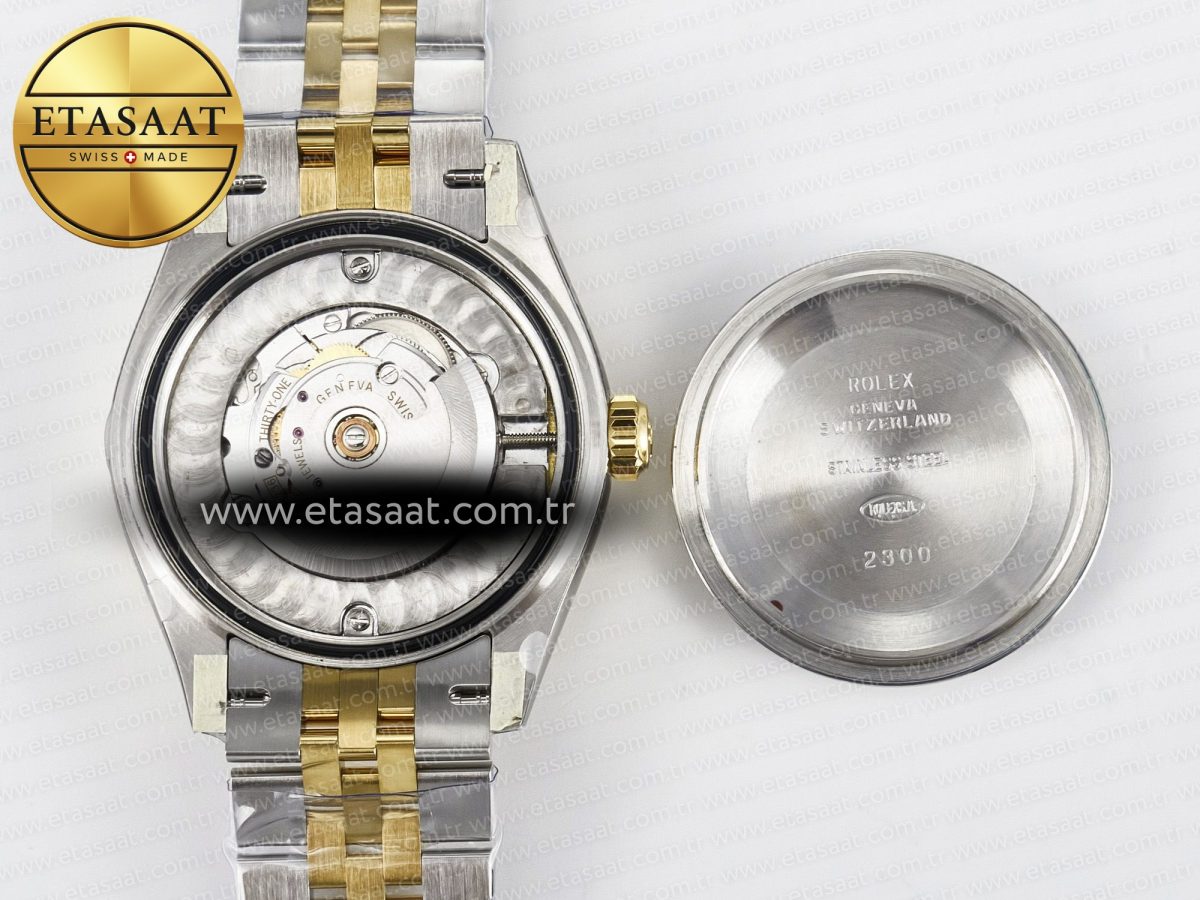 Rolex DateJust 278271 904L Steel Brown Diamonds Dial Diamonds Bezel on SS/YG Cal.2236 - Görsel 18