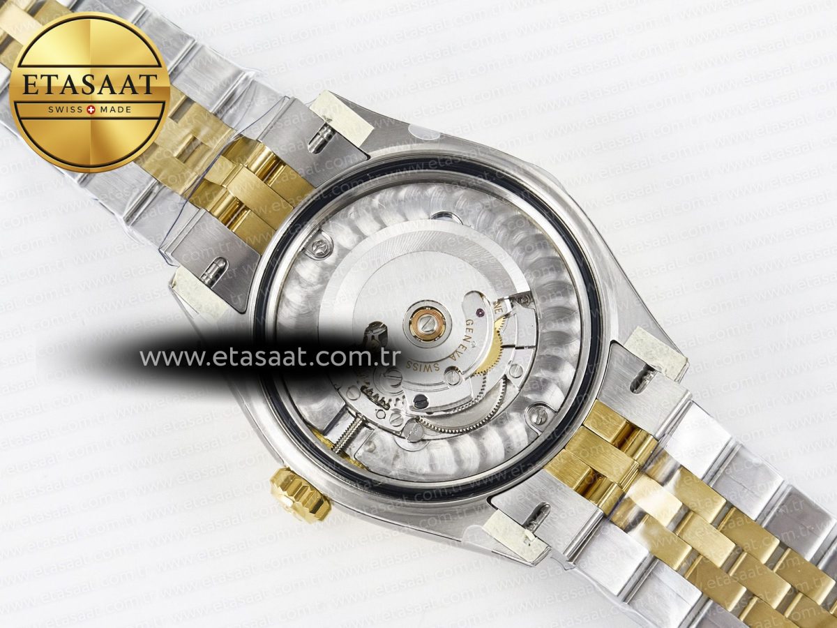 Rolex DateJust 278271 904L Steel Brown Diamonds Dial Diamonds Bezel on SS/YG Cal.2236 - Görsel 19