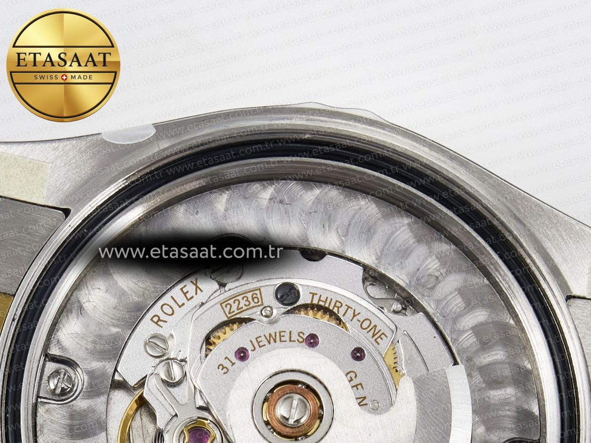 Rolex DateJust 278271 904L Steel Brown Diamonds Dial Diamonds Bezel on SS/YG Cal.2236 - Görsel 23