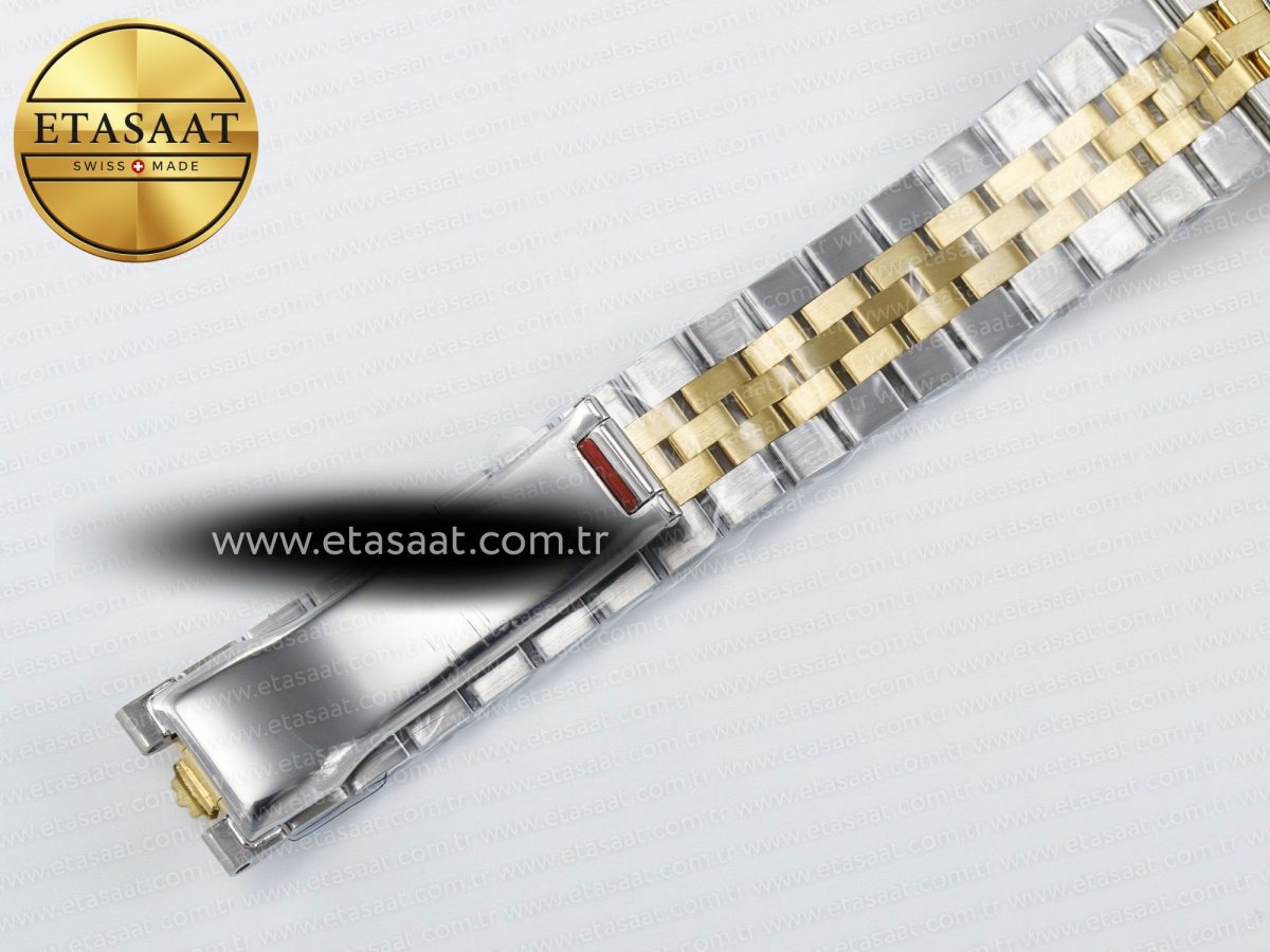 Rolex DateJust 278271 904L Steel Brown Diamonds Dial Diamonds Bezel on SS/YG Cal.2236 - Görsel 28