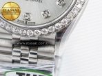 Rolex DateJust 278384RBR 904L Steel Silver Diamonds Dial Diamonds SS Cal.2236 - Görsel 13