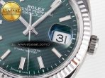 Rolex DateJust 36 126200 904L SS VSF 1:1 Best Edition Green Dial on Jubilee Bracelet VS3235 - Görsel 12