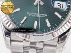Rolex DateJust 36 126200 904L SS VSF 1:1 Best Edition Green Dial on Jubilee Bracelet VS3235 - Görsel 13
