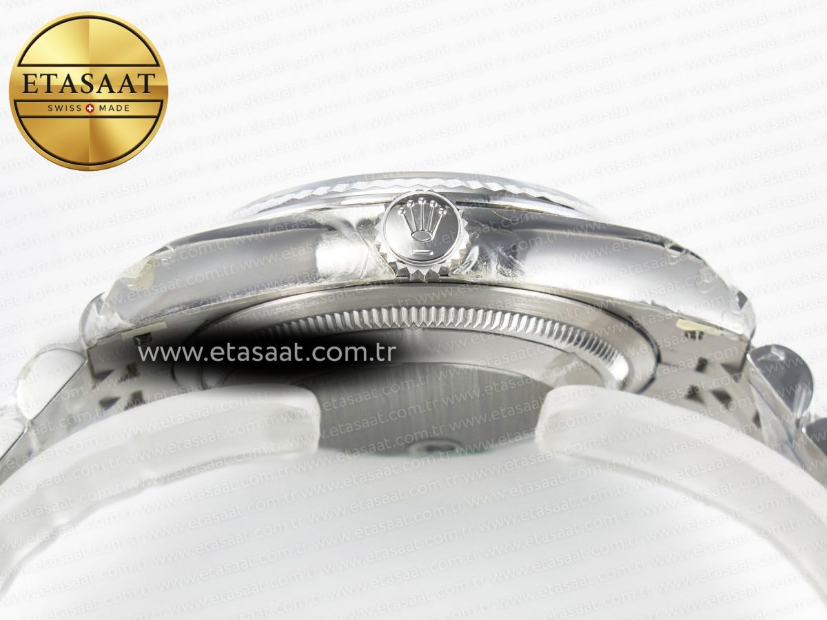 Rolex DateJust 36 126200 904L SS VSF 1:1 Best Edition Green Dial on Jubilee Bracelet VS3235 - Görsel 15