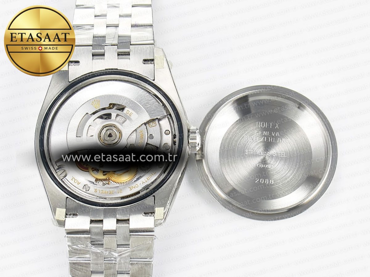 Rolex DateJust 36 126200 904L SS VSF 1:1 Best Edition Green Dial on Jubilee Bracelet VS3235 - Görsel 18