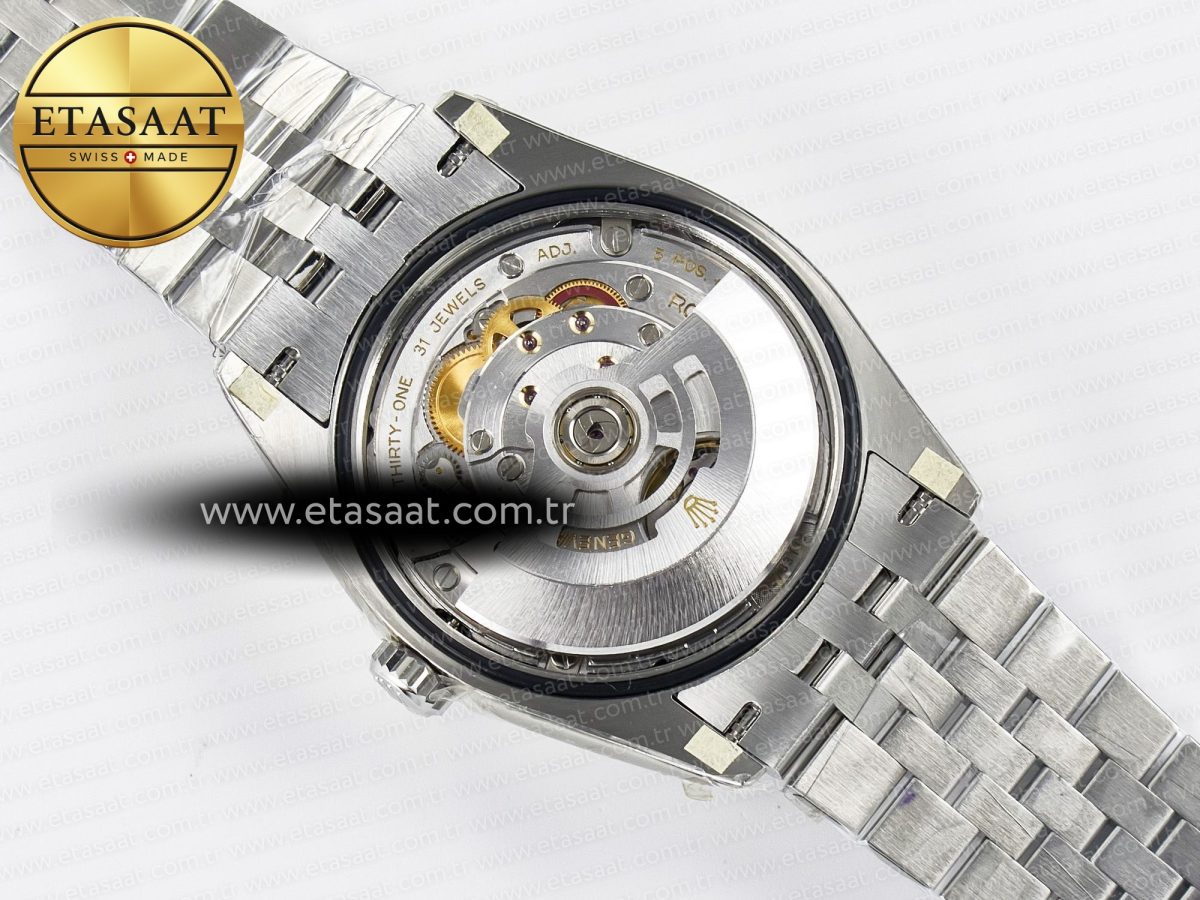 Rolex DateJust 36 126200 904L SS VSF 1:1 Best Edition Green Dial on Jubilee Bracelet VS3235 - Görsel 19