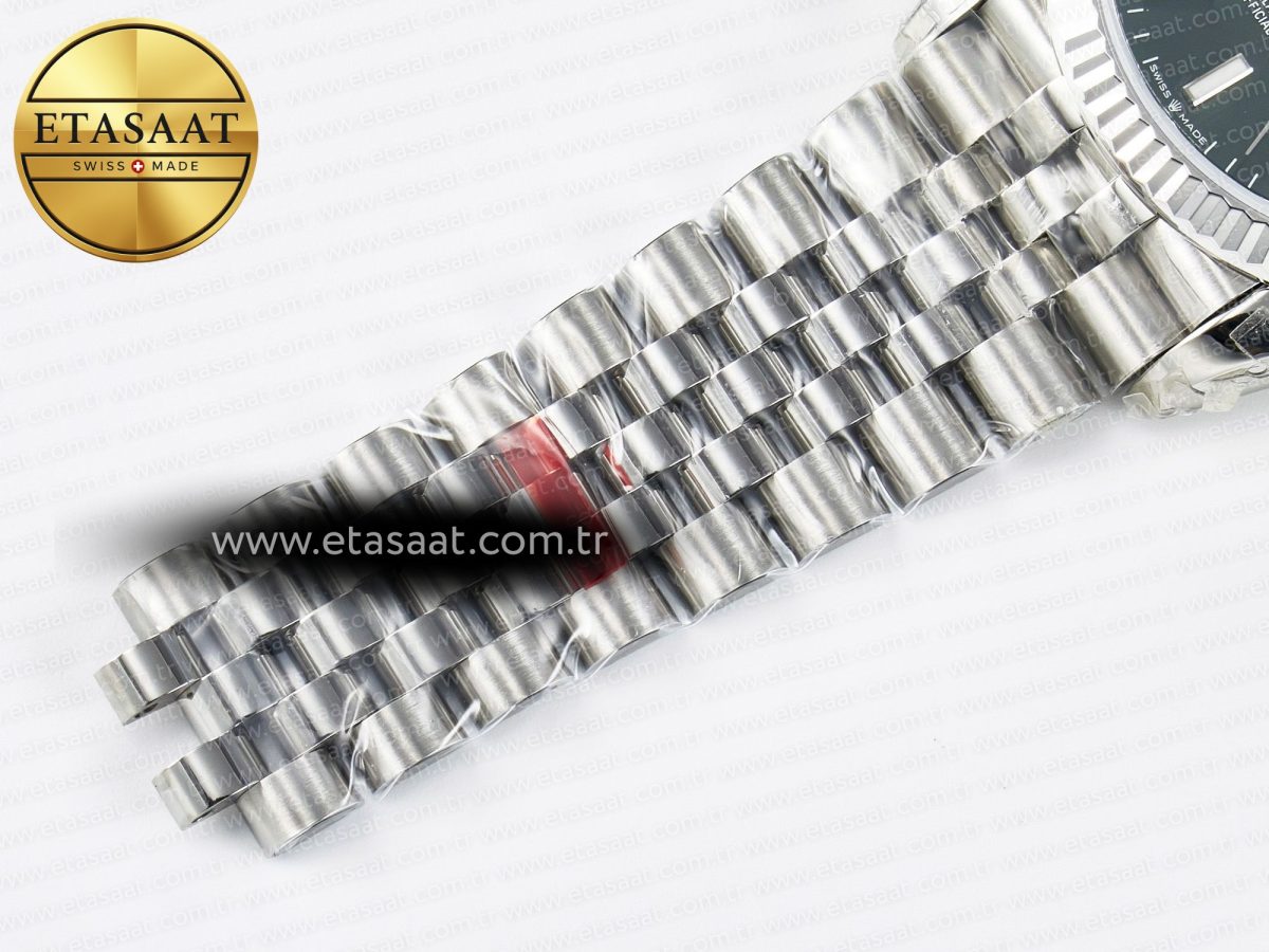 Rolex DateJust 36 126200 904L SS VSF 1:1 Best Edition Green Dial on Jubilee Bracelet VS3235 - Görsel 26