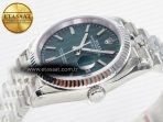 Rolex DateJust 36 126200 904L SS VSF 1:1 Best Edition Green Dial on Jubilee Bracelet VS3235 - Görsel 6