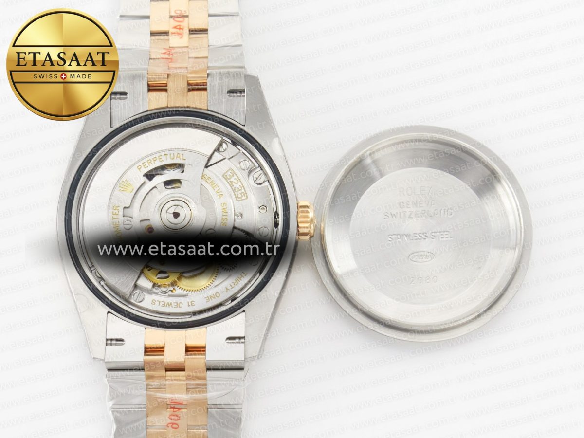 Rolex DateJust 126231 36mm Black Diamonds VR3235 - Görsel 18