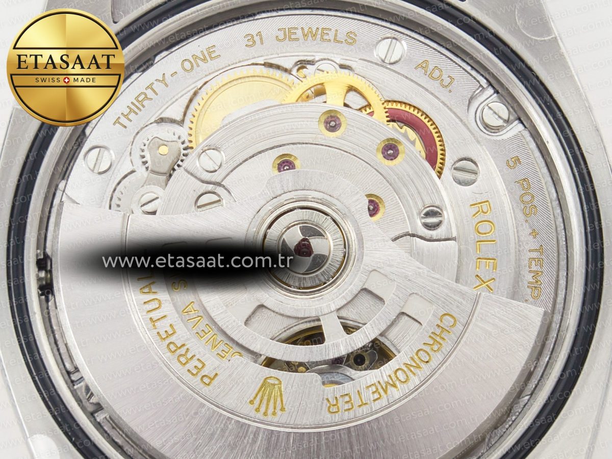 Rolex DateJust 126231 36mm Black Diamonds VR3235 - Görsel 20