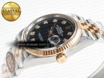 Rolex DateJust 126231 36mm Black Diamonds VR3235 - Görsel 6