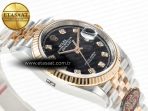 Rolex DateJust 126231 36mm Black Diamonds VR3235 - Görsel 7
