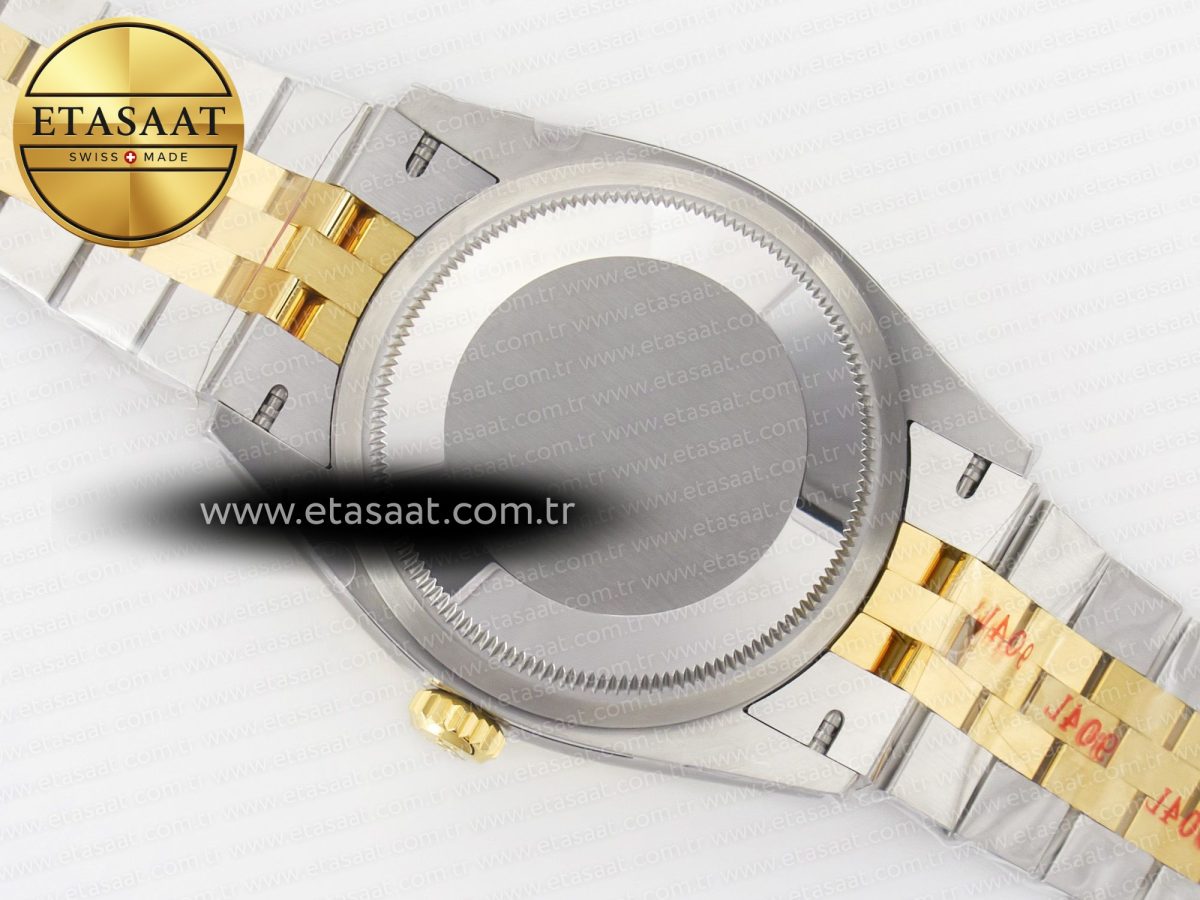 Rolex DateJust 36 126233 Clean 1:1 Best Edition 904L Steel Black Diamonds Dial on SS/YG Jubilee Bracelet VR3235 - Görsel 17