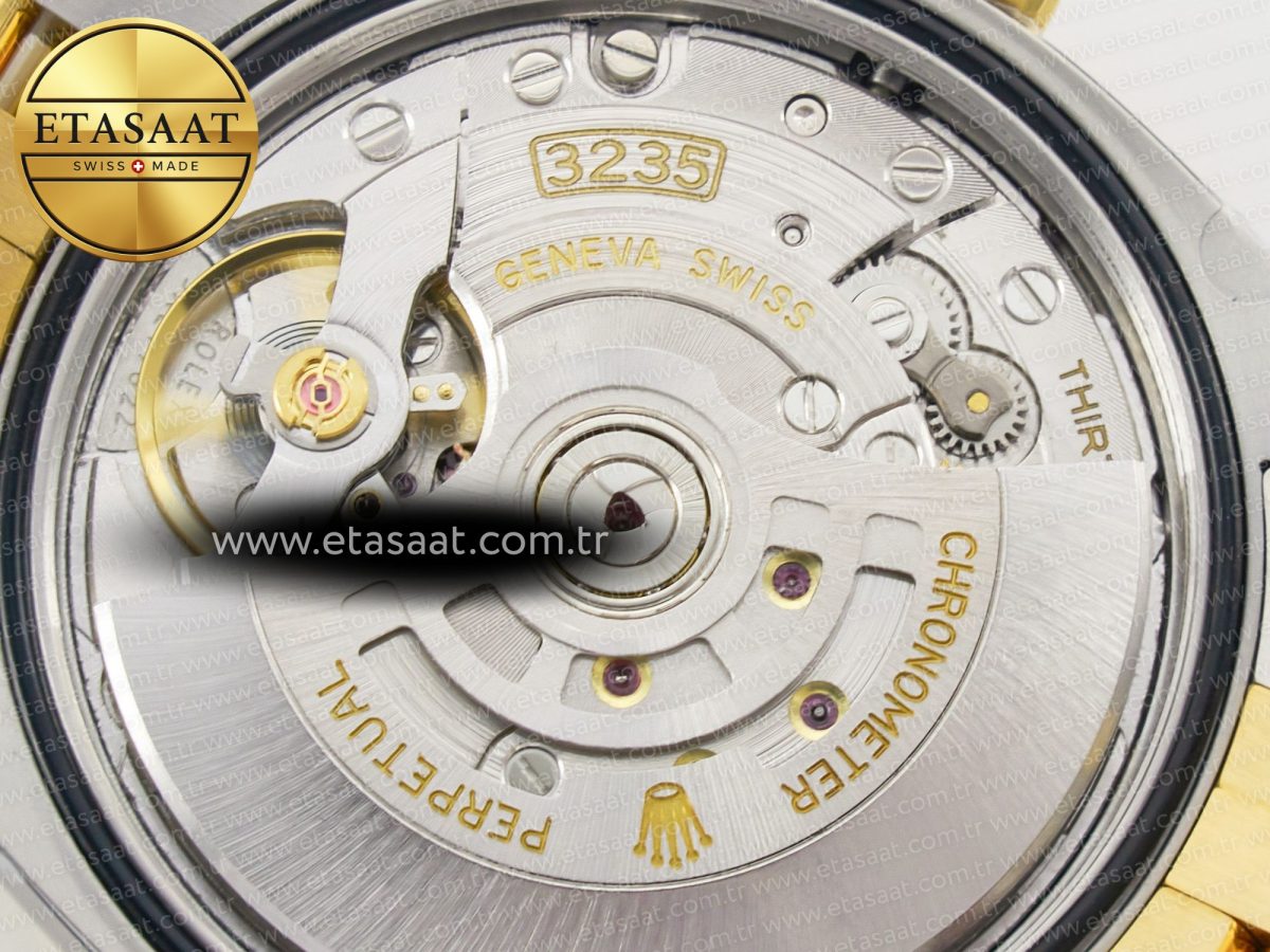 Rolex DateJust 36 126233 Clean 1:1 Best Edition 904L Steel Black Diamonds Dial on SS/YG Jubilee Bracelet VR3235 - Görsel 22