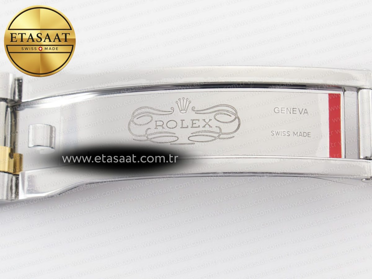 Rolex DateJust 36 126233 Clean 1:1 Best Edition 904L Steel Black Diamonds Dial on SS/YG Jubilee Bracelet VR3235 - Görsel 32