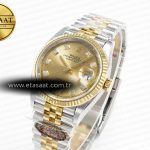 Rolex DateJust 36 126233 Clean 1:1 Best Edition 904L Steel YG Diamonds Dial on SS/YG Jubilee Bracelet VR3235