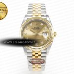 Rolex Datejust 36 126233 Clean YG Pırlantalı Kadran VR3235 Eta Saat - Görsel 3 - 1:1 Süper Klon Saat