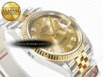 Rolex DateJust 36 126233 Clean 1:1 Best Edition 904L Steel YG Diamonds Dial on SS/YG Jubilee Bracelet VR3235 - Görsel 7