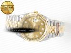 Rolex DateJust 36 126233 Clean 1:1 Best Edition 904L Steel YG Diamonds Dial on SS/YG Jubilee Bracelet VR3235 - Görsel 9