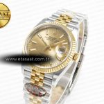 Rolex DateJust 36 126233 Clean 1:1 Best Edition 904L Steel YG Stick Dial on SS/YG Jubilee Bracelet VR3235