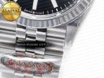 Rolex DateJust 36 126234 904L SS Clean 1:1 Best Edition Fluted Bezel Black Dial on Jubilee Bracelet VR3235 - Görsel 13