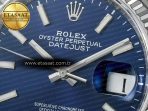 Rolex DateJust 36 126234 904L SS VSF 1:1 Best Edition Blue Dial on Jubilee Bracelet VS3235 - Görsel 11