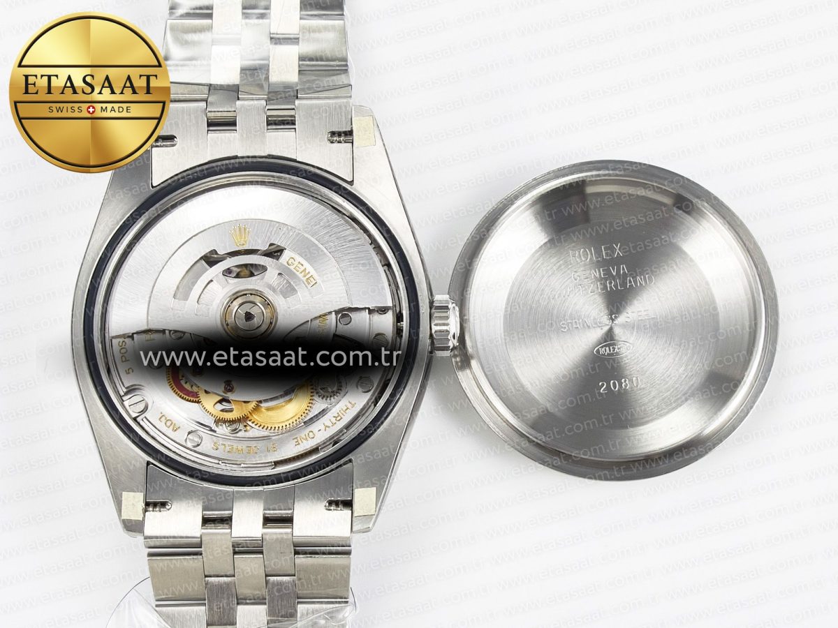 Rolex DateJust 36 126234 904L SS VSF 1:1 Best Edition Blue Dial on Jubilee Bracelet VS3235 - Görsel 18